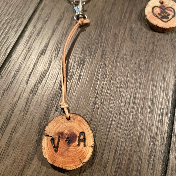 Customized Handmade Wood Keychains - Picture 5 of 8